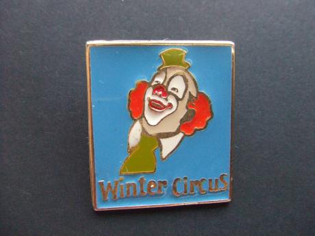 Winter circus clown